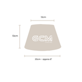 XXSmall - Linen Drum - Lamp Shade