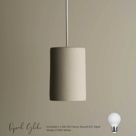 Cast Cylinder Pendant by Robert Gordon