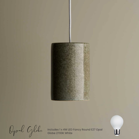 Cast Cylinder Pendant by Robert Gordon