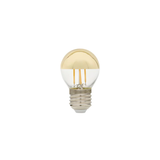 G45 Fancy Round Gold Crown Vintage E27 LED Filament Globe