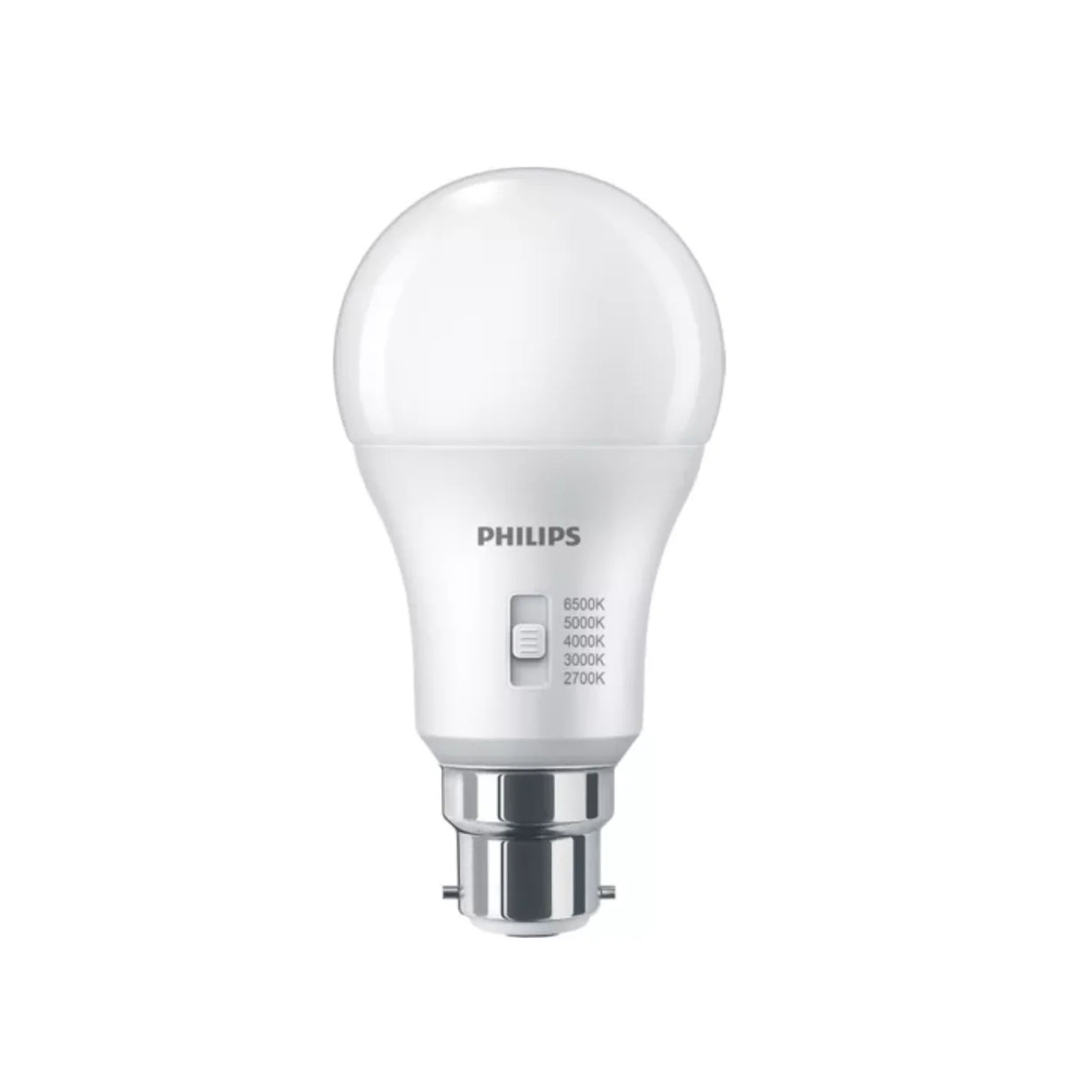 A60 5-Shades Colour Temperature B22 LED Opal Globe - 900lm - 9W