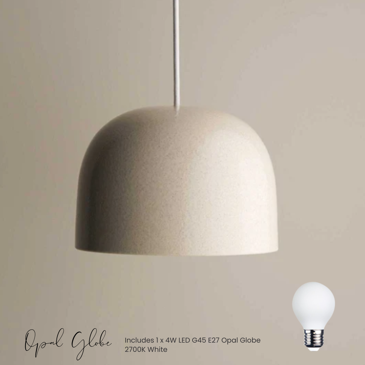 Cast Bell Pendant by Robert Gordon