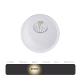 13w CRI97+ Recessed Round Wall Washer Dimmable LED Downlight 3000k