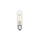 4W Tubular LED Bulb E27 Clear Filament - Warm White 2700K
