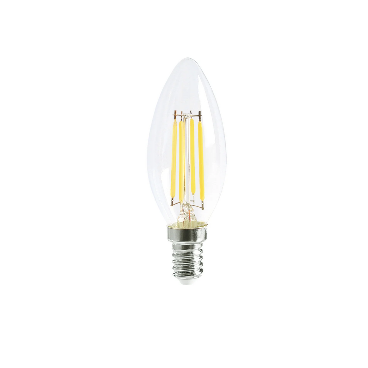 Candle E14 LED Filament Globe - clear warm white