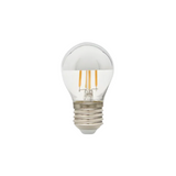 G45 Fancy Round Mirror Crown Vintage E27 LED Filament Globe