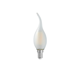 Candle E14 Flame Tip Globe - Frost - 4000K neutral white