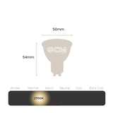 GU10 Globe - Dimmable - 2700K - 4.9W