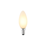 Candle E14 Globe - Porcelain - Warm White 2700K - 4.2W