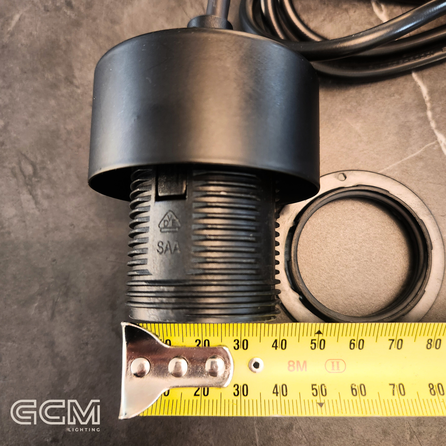 Suspension Kit Black - E27 - 180cm