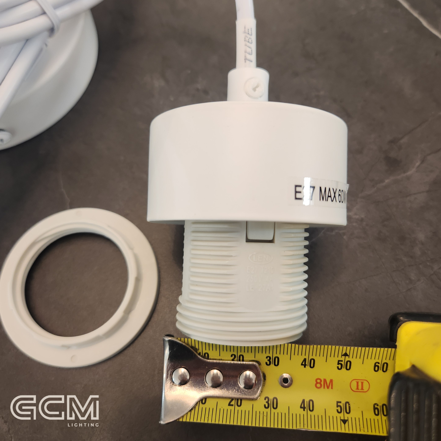 Suspension Kit White - E27 - 180cm