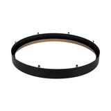 Auster Black Oyster Light with Gold Accent Rim