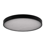 Auster Black Oyster Light with Spanish Alabaster Glass