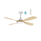 Hampton DC ceiling fan - Oak Timber finish