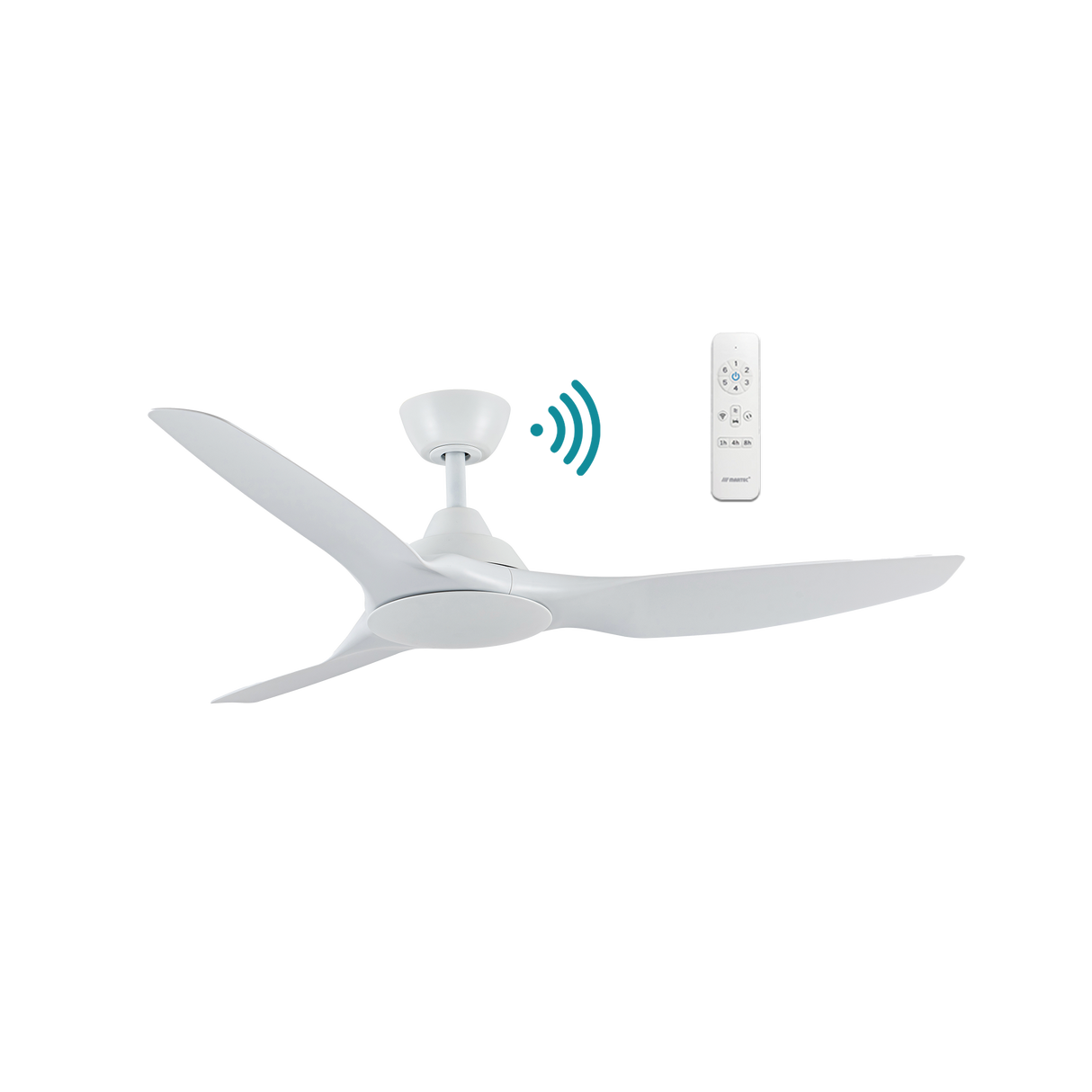 Impact DC ceiling fan