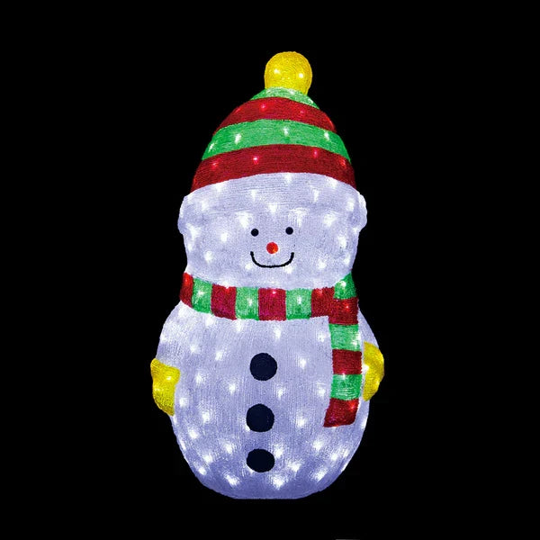 Acrylic LED Snowman
