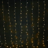 160 LED Connectable Curtain Light - Warm White