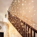 160 LED Connectable Curtain Light - Warm White