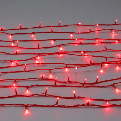 300LED connectable Coloured cable string light - RED