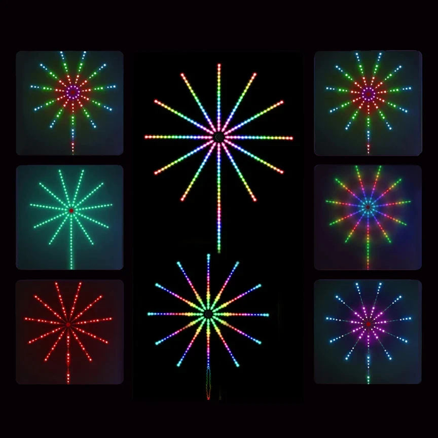 Fireworks Standing Light - 2.5m tall