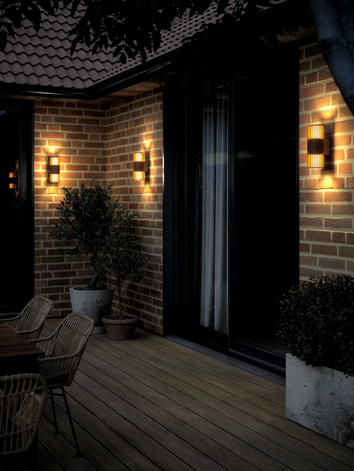 Aludra Double Wall Light