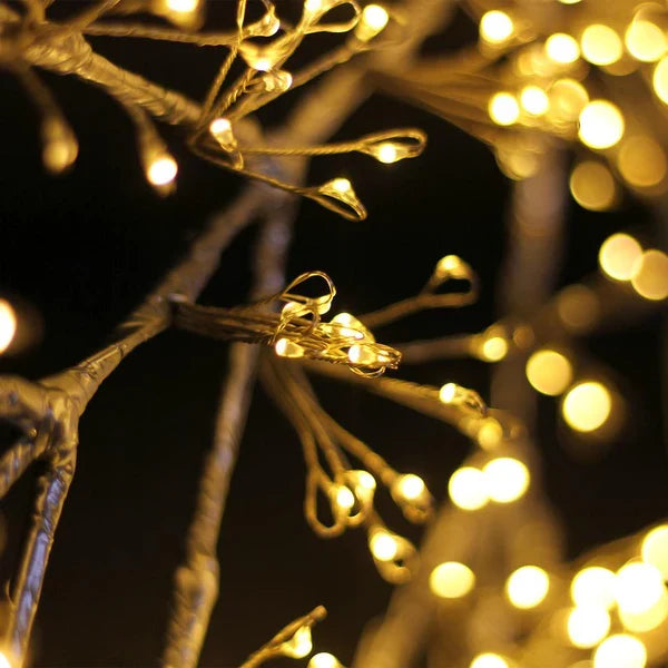 Starburst Snowflake Christmas Display Wall Light - Dual Colour