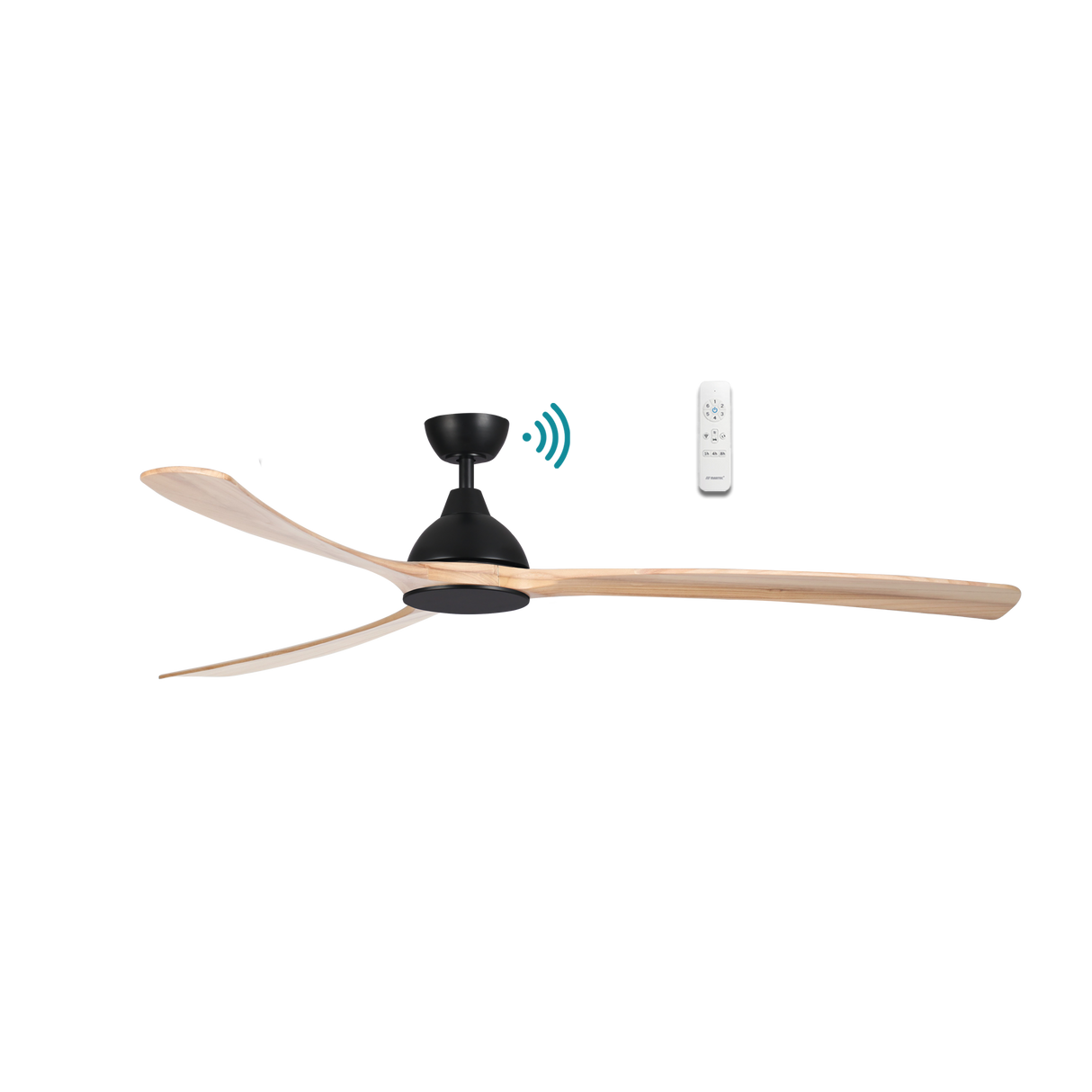 Norfolk Aero DC Solid Timber Blades Fan