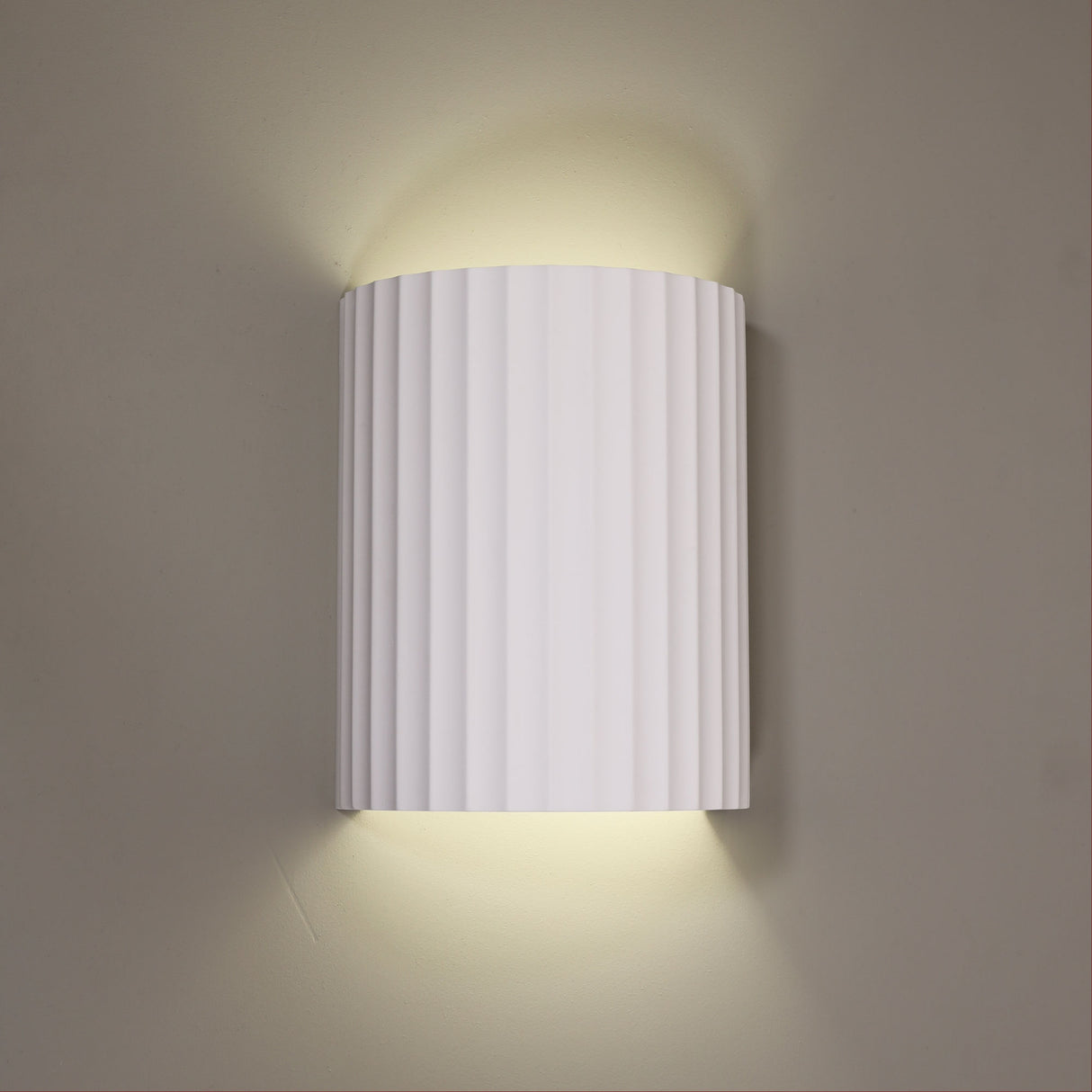 Forma Ribbed Large Wall Light