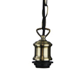 Vintage Chain Suspension Kit Antique Brass - E27 - 155cm