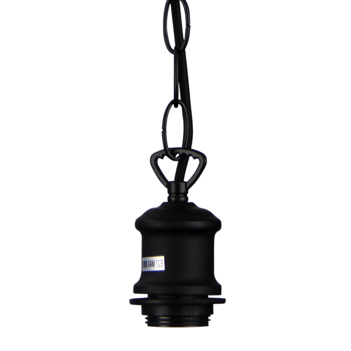 Vintage Chain Suspension Kit Black - E27 - 155cm