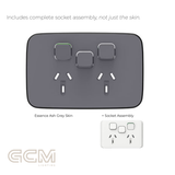 Iconic Socket Collection - Essence Ash Grey