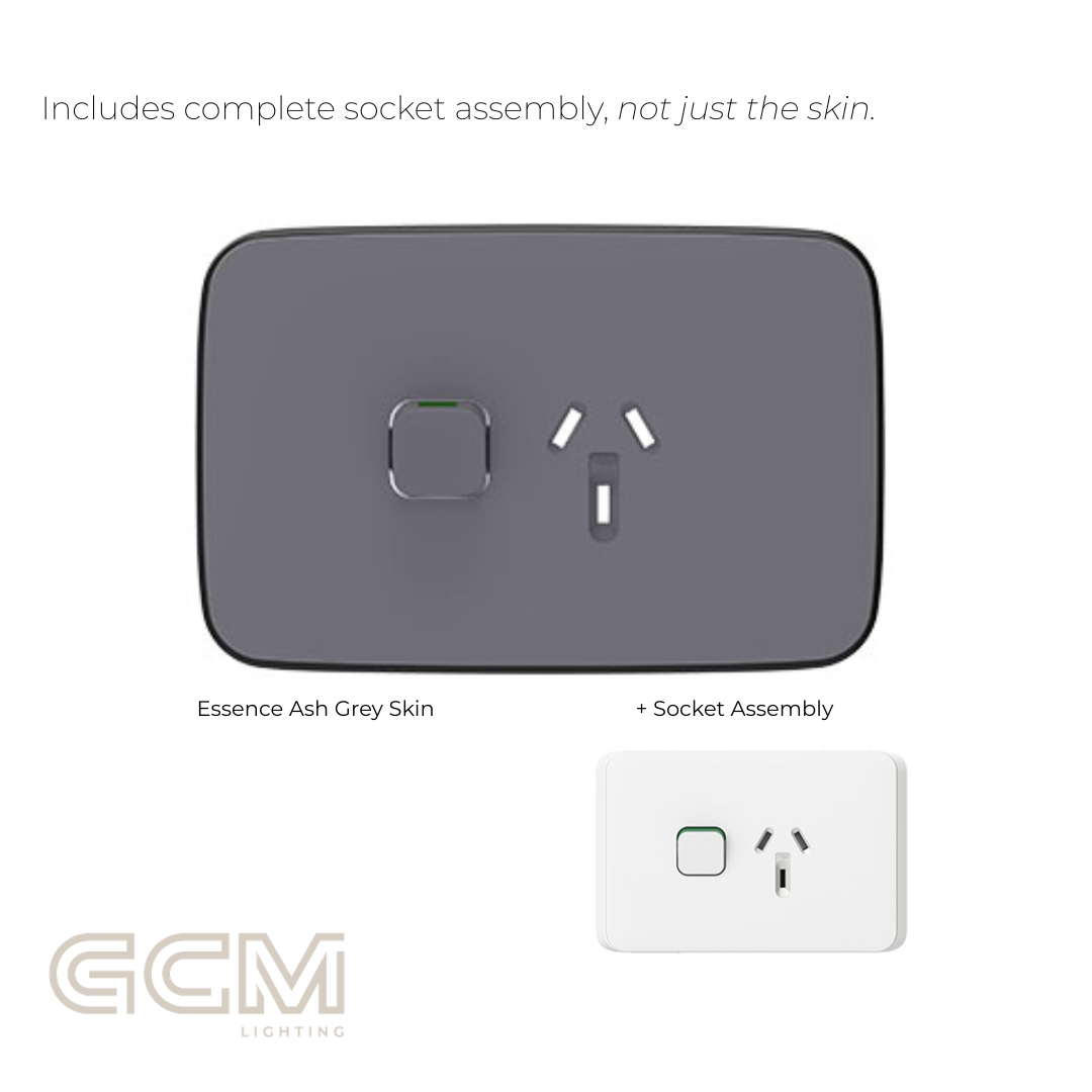 Iconic Socket Collection - Essence Ash Grey