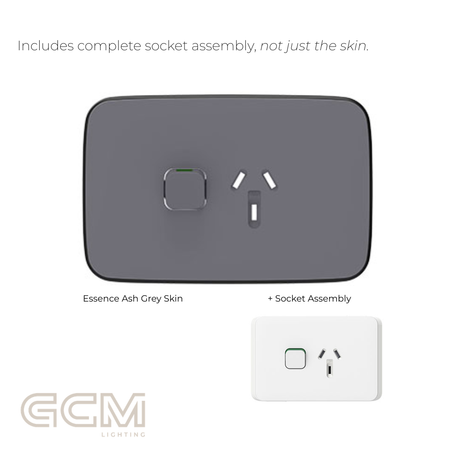 Iconic Socket Collection - Essence Ash Grey