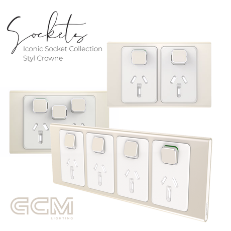 Iconic Socket Collection - Styl Crowne