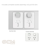 Iconic Socket Collection - Styl Silver