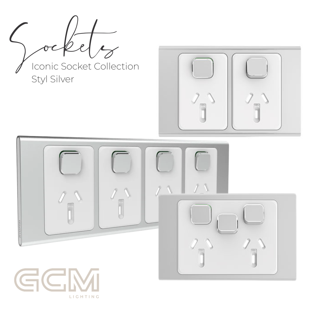 Iconic Socket Collection - Styl Silver