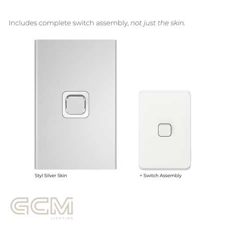 Iconic Switch Collection - Styl Silver