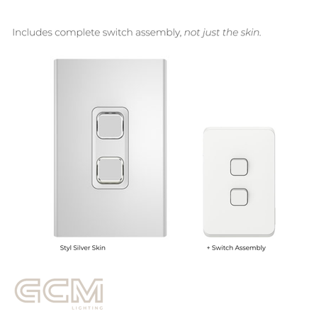 Iconic Switch Collection - Styl Silver