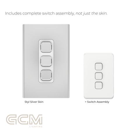 Iconic Switch Collection - Styl Silver