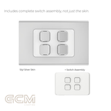 Iconic Switch Collection - Styl Silver