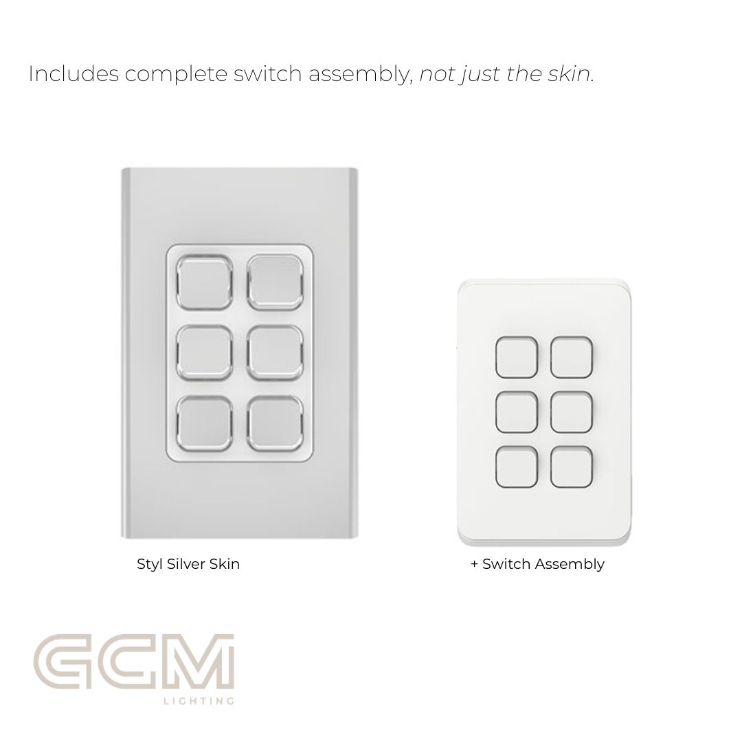 Iconic Switch Collection - Styl Silver