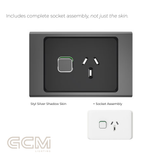 Iconic Socket Collection - Styl Silver Shadow