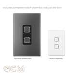 Iconic Switch Collection - Styl Silver Shadow