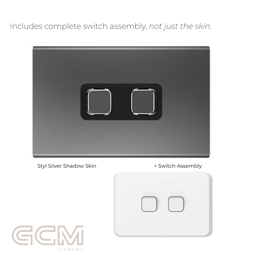 Iconic Switch Collection - Styl Silver Shadow