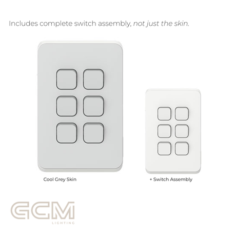 Iconic Switch Collection - Cool Grey