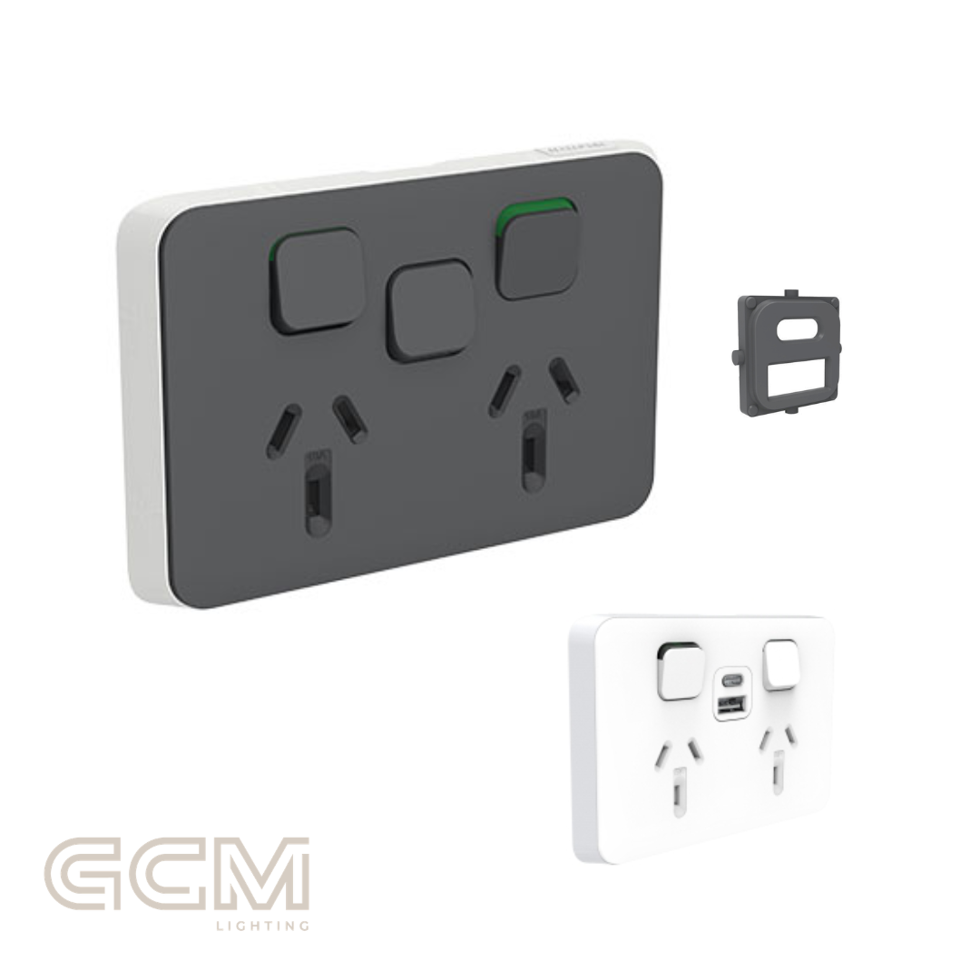 Iconic Socket Collection - Anthracite