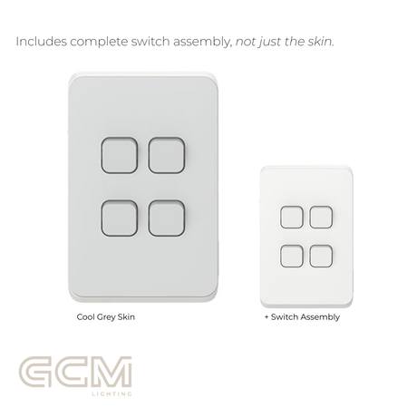 Iconic Switch Collection - Cool Grey