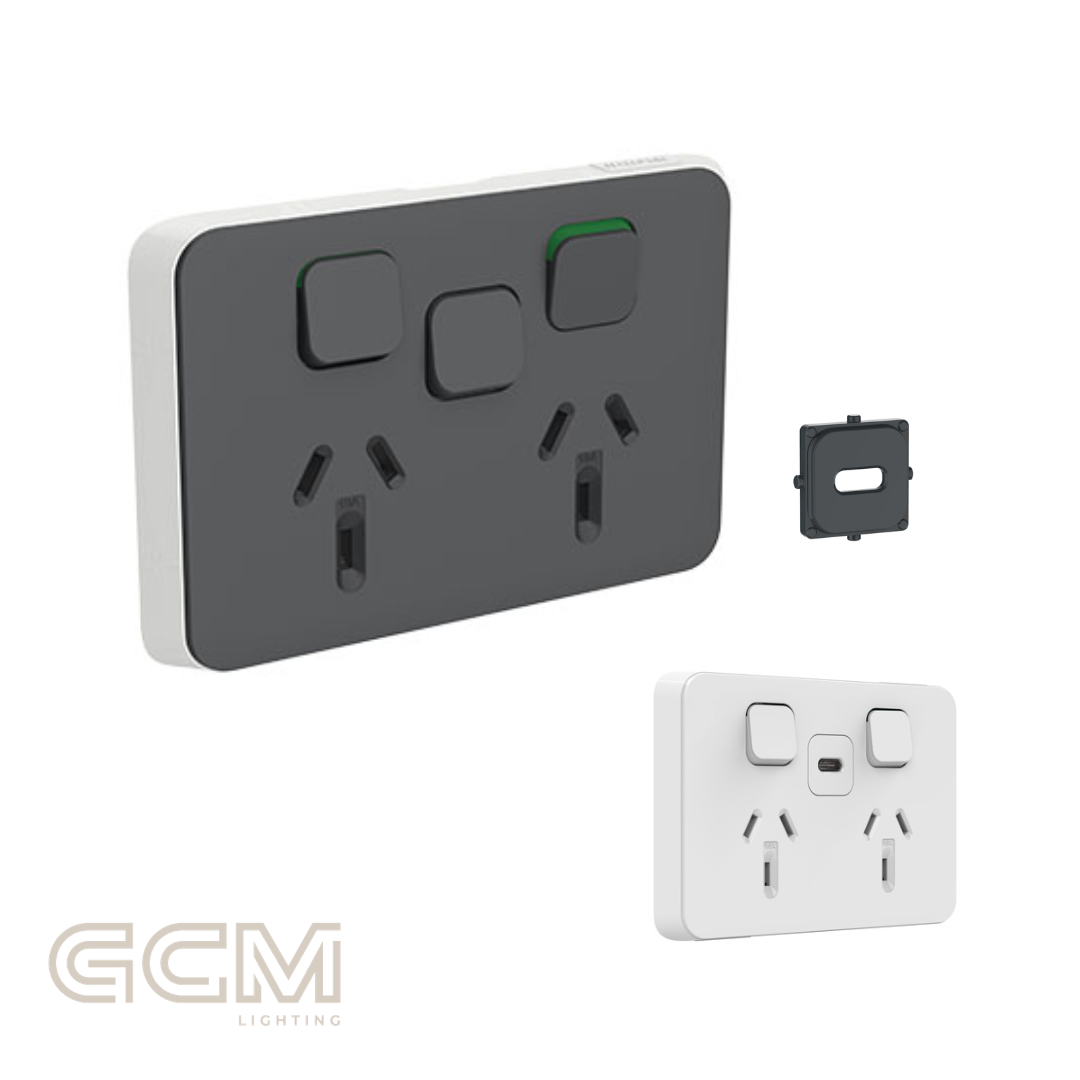 Iconic Socket Collection - Anthracite