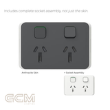 Iconic Socket Collection - Anthracite