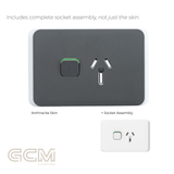 Iconic Socket Collection - Anthracite
